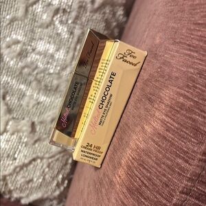 Too Faced Melted Chocolate Lipstick - Nude Brown coco cream
